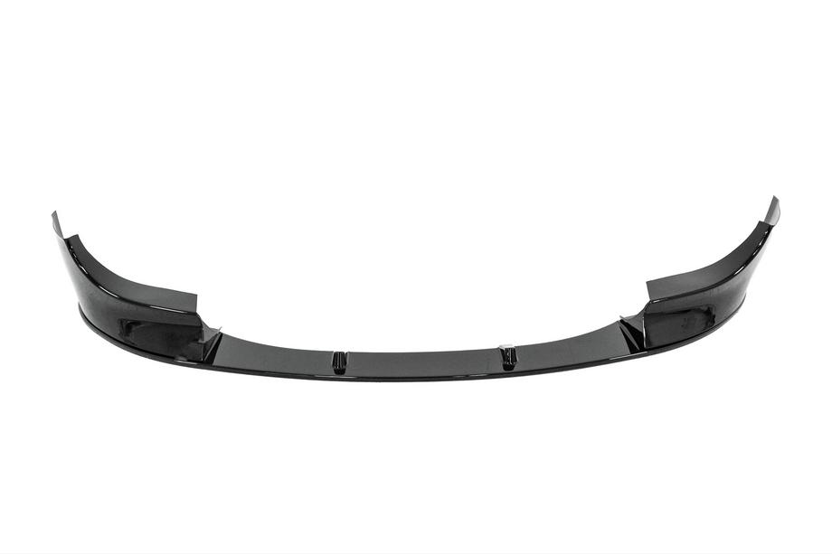 BMW 5 Series E60/E61 2003-2010 Lip spoiler del parachoques delantero (para M5, negro brillo) Foto 1