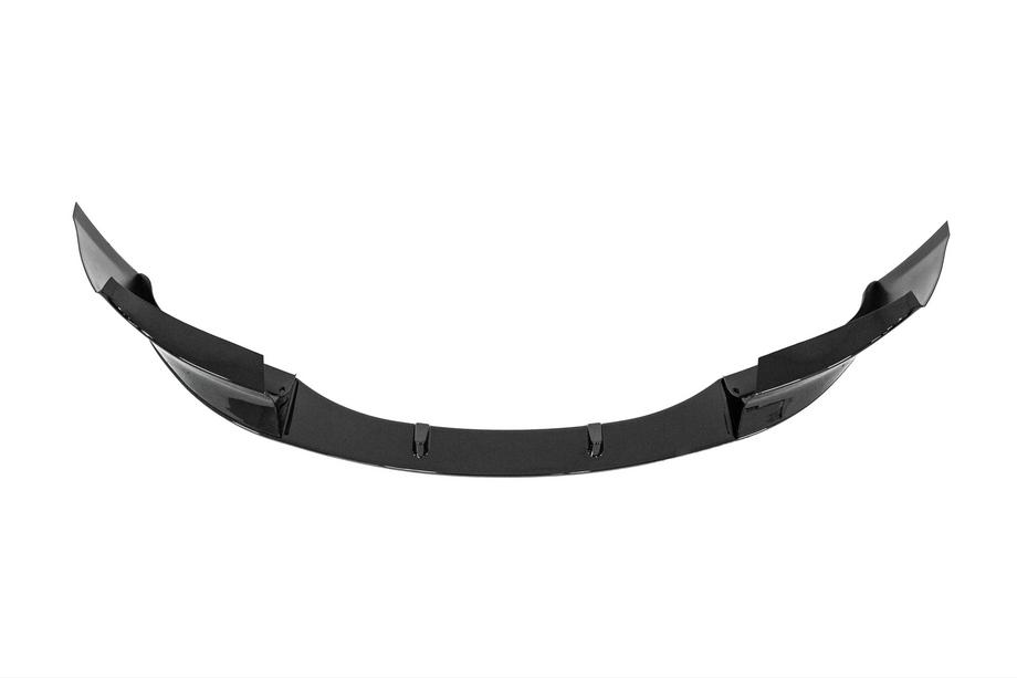 BMW 5 Series E60/E61 2003-2010 Lip spoiler del parachoques delantero (para M5, negro brillo) Foto 2