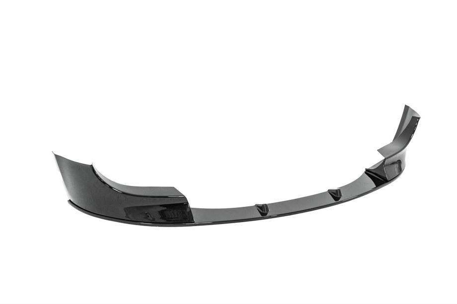 BMW 5 Series E60/E61 2003-2010 Lip spoiler del parachoques delantero (para M5, negro brillo) Foto 4