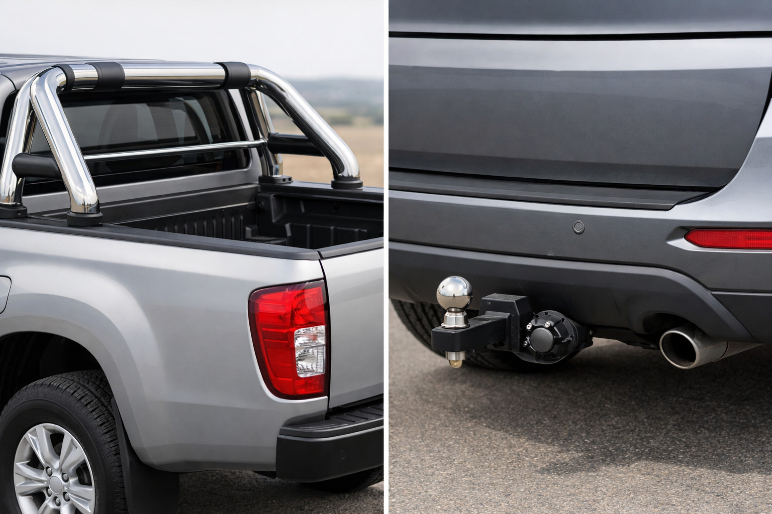 Arco trasero o enganche de remolque: ¿qué conviene más para furgón, pickup o SUV?
