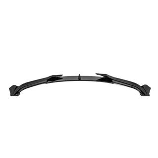 Lip spoiler del paragolpes delantero (negro brillo) foto 3