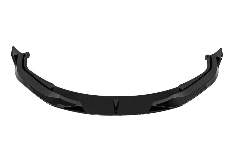 BMW 8 Series G14/G15/G16 2018- Lip spoiler del paragolpes delantero (negro brillo) Foto 2