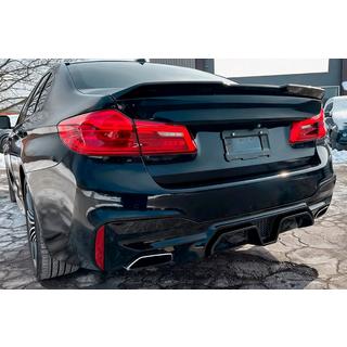 Difusor de parachoques trasero CS-Style (para M-Sport/M5 F90, ABS) foto 4