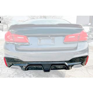 Difusor de parachoques trasero CS-Style (para M-Sport/M5 F90, ABS) foto 1