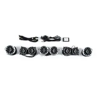 Deflectores de salidas de aire LED (2018-2022, 64 colores) Mercedes S-class W222 2013-2022 foto 1