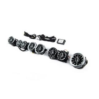 Deflectores de salidas de aire LED (2018-2022, 64 colores) Mercedes S-сlass W222 2013-2022 foto 3