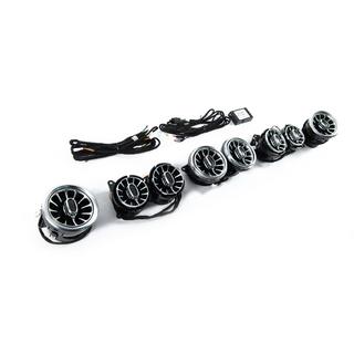 Deflectores de salidas de aire LED (2018-2022, 64 colores) Mercedes S-сlass W222 2013-2022 foto 4