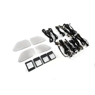 Juego de embellecedores iluminados Burmester Mercedes S-class W222 2013-2022 foto 4