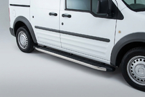 Ford Connect 2006–2009 Estribos Laterales BlackLine (2 uds., Aluminio) Base Estándar foto 1