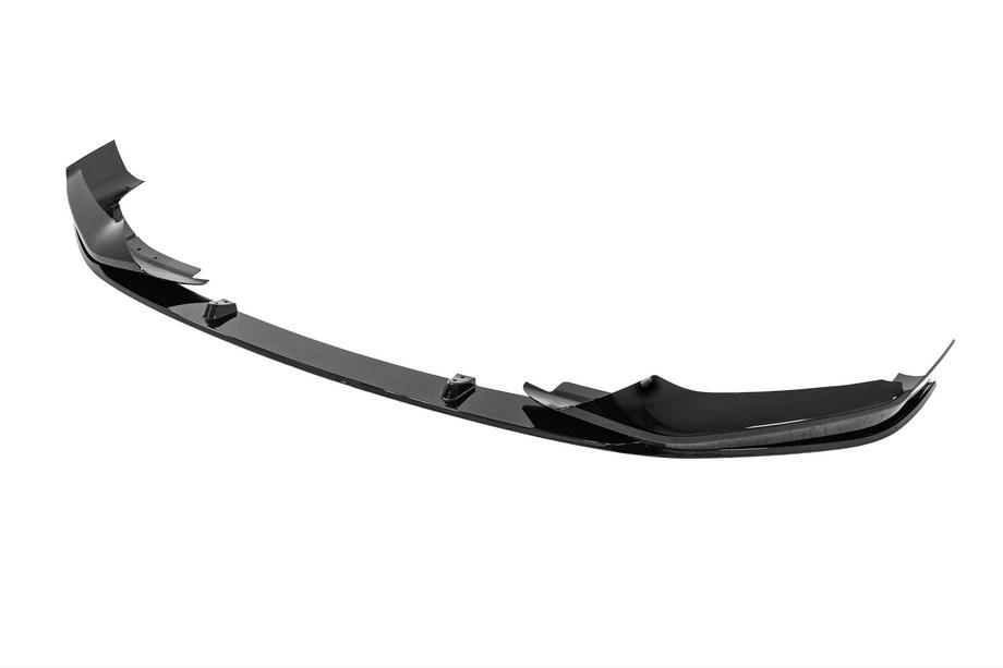 BMW Serie 5 G30/G31 2017–2023 Labio spoiler delantero de paragolpes MP-Style (para M-Performance 2017-2020, negro brillo, inyeccion) Foto 3