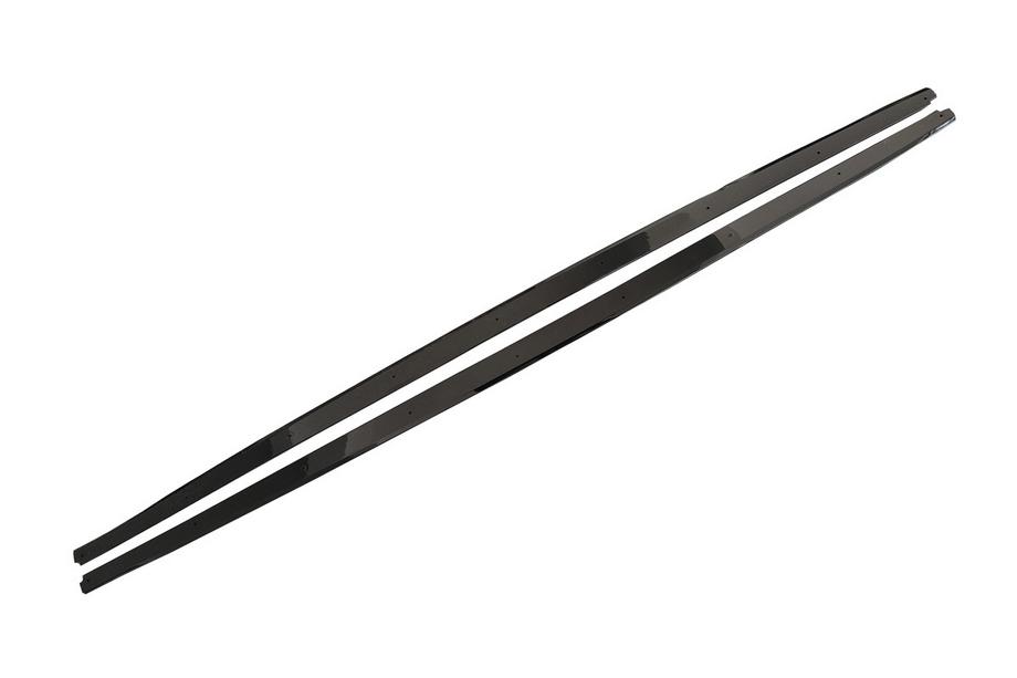 BMW 5 Series F10/F11 2010–2016 Embellecedores de taloneras MP-Style (para taloneras M-Sport/M5, negro brillo) Foto 1