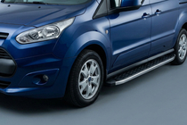 Ford Connect 2014-2021 Estribos Laterales BlackLine (2 uds, Aluminio) foto 1