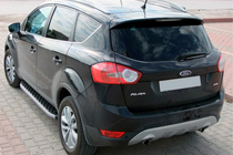 Ford Kuga 2008-2013 Estribos Laterales BlackLine (2 uds, Aluminio) foto 1