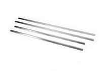 Chevrolet Aveo T250 2005-2011 Molduras inferiores de ventana acero inoxidable (4 uds.) Hatchback foto 6