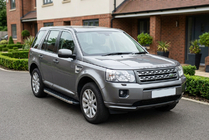 Land Rover Freelander II 2006–2014 Estribos Laterales BlackLine (2 uds, Aluminio) foto 1