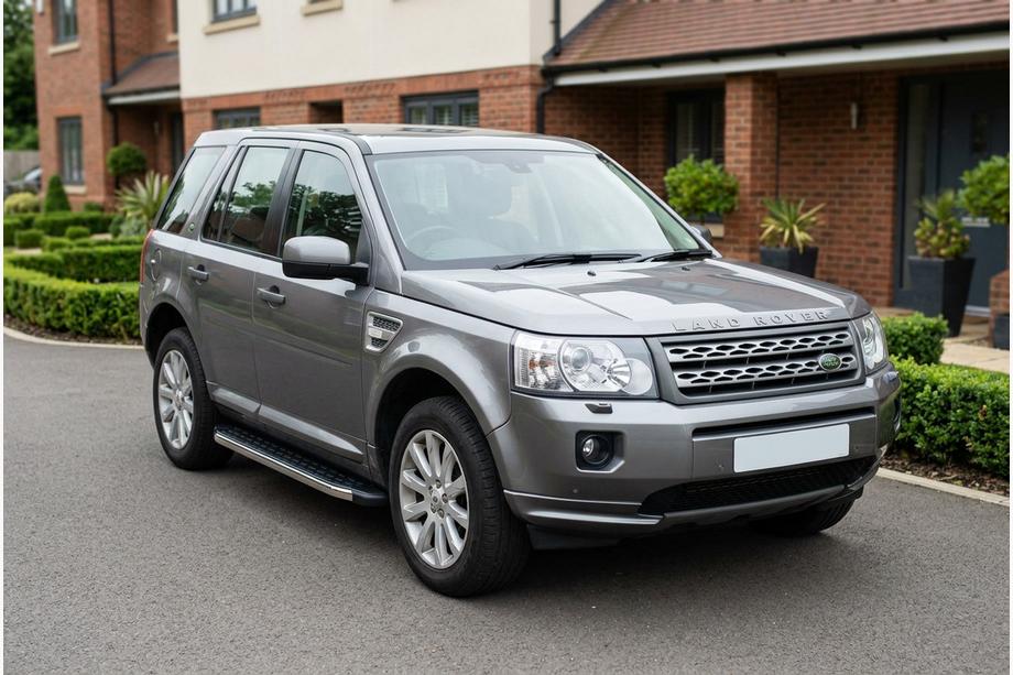 Land Rover Freelander II 2006–2014 Estribos Laterales BlackLine (2 uds, Aluminio) Image