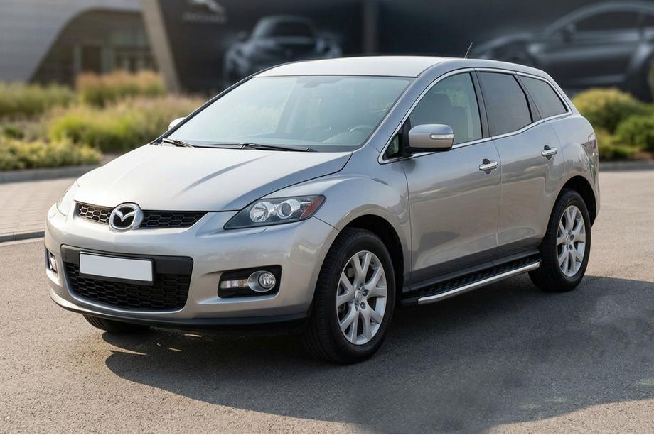 Mazda CX-7 2006-2012 Estribos Laterales BlackLine (2 uds, Aluminio) Image