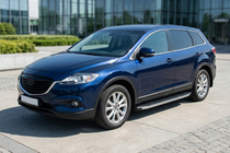 Mazda CX-9 2007-2016 Estribos Laterales BlackLine (2 uds, Aluminio) foto 1