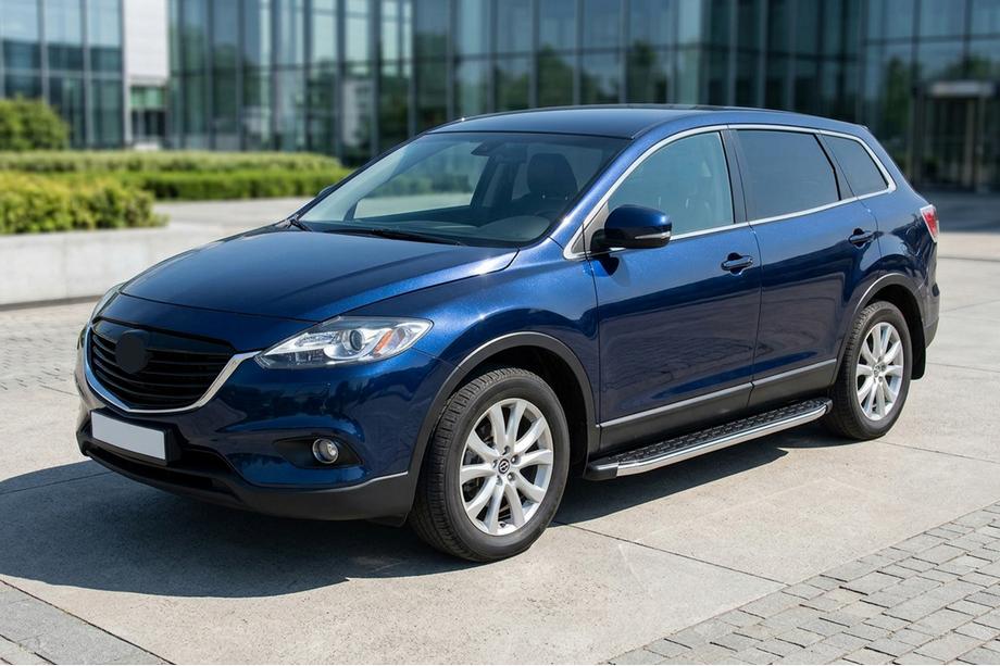 Mazda CX-9 2007-2016 Estribos Laterales BlackLine (2 uds, Aluminio) Image