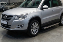 Volkswagen Tiguan 2007-2016 Estribos Laterales BlackLine (2 uds, Aluminio) foto 1
