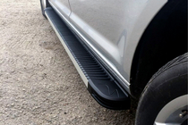 Volkswagen Caddy 2004-2010 Estribos Laterales MAYA (2 uds., Aluminio) foto 1