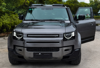 Land Rover Defender 2019- Visera parasol para parabrisas con 2 LED foto 1