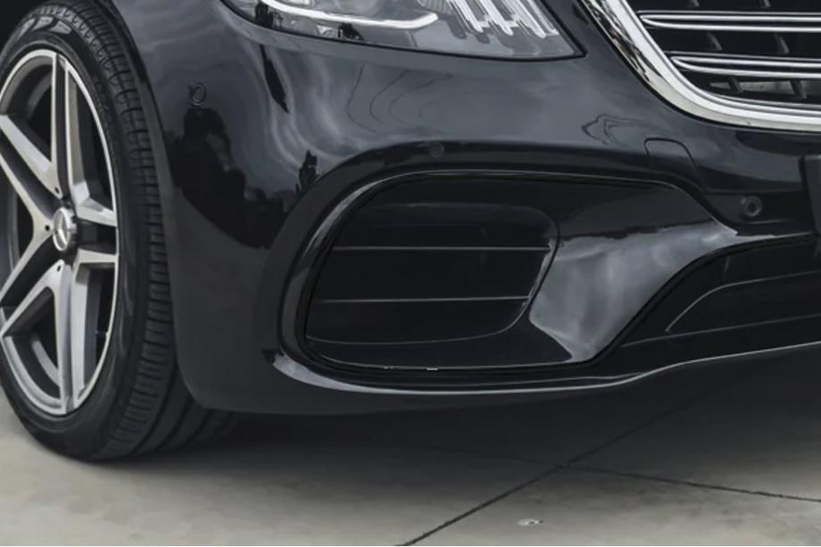 Mercedes S-class W222 2013-2022 Moldura del parachoques delantero S63 2018-2020 (derecha) Foto 1