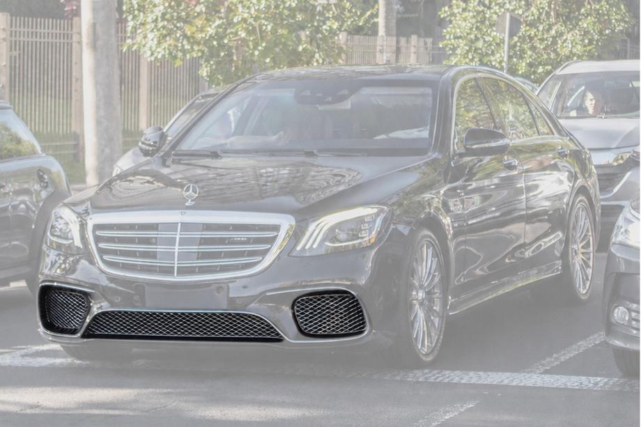 Mercedes S-class W222 2013-2022 Juego de rejillas de paragolpes 2018-2021 (S65 AMG, cromado) Foto 1