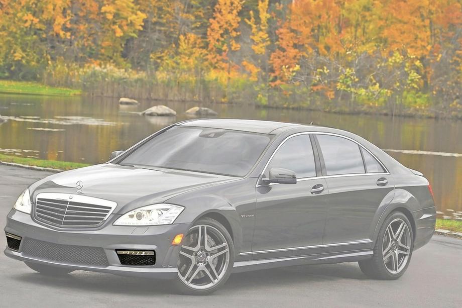 Mercedes S-class W221 2005-2013 Juego de rejillas para antinieblas (S63/65) Foto 1