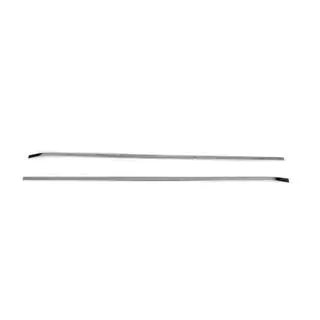 Molduras cromadas para puertas correderas (2 uds., acero inoxidable) Citroen Berlingo 2008-2018 foto 2