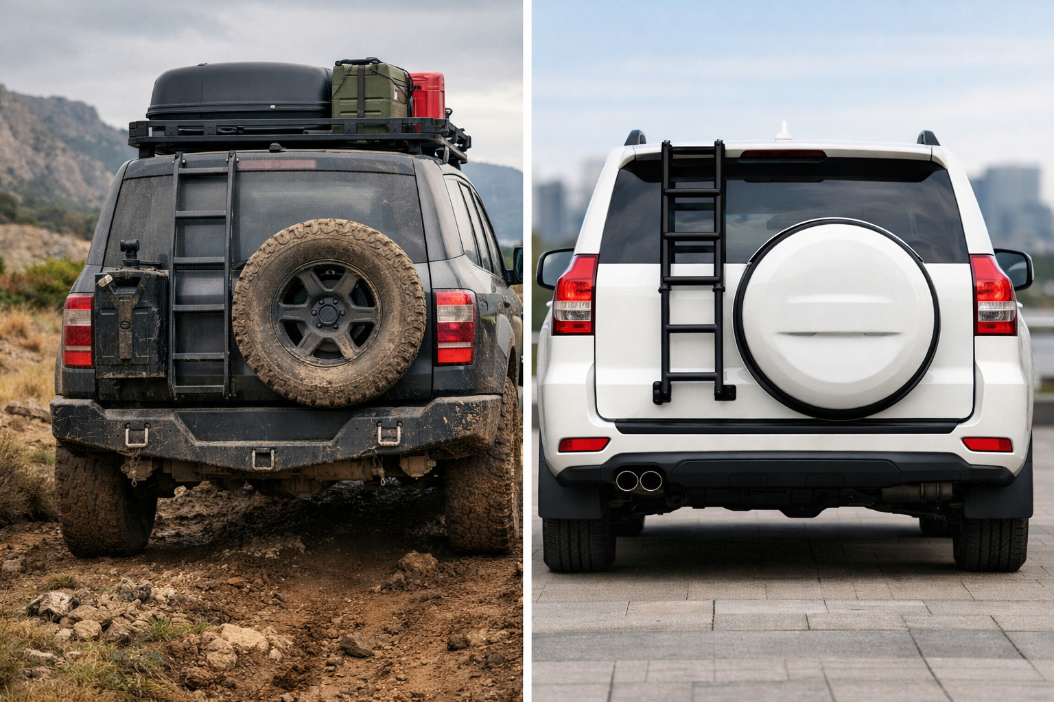 Escalera para SUV: cuándo es necesaria y cuándo es solo decoración