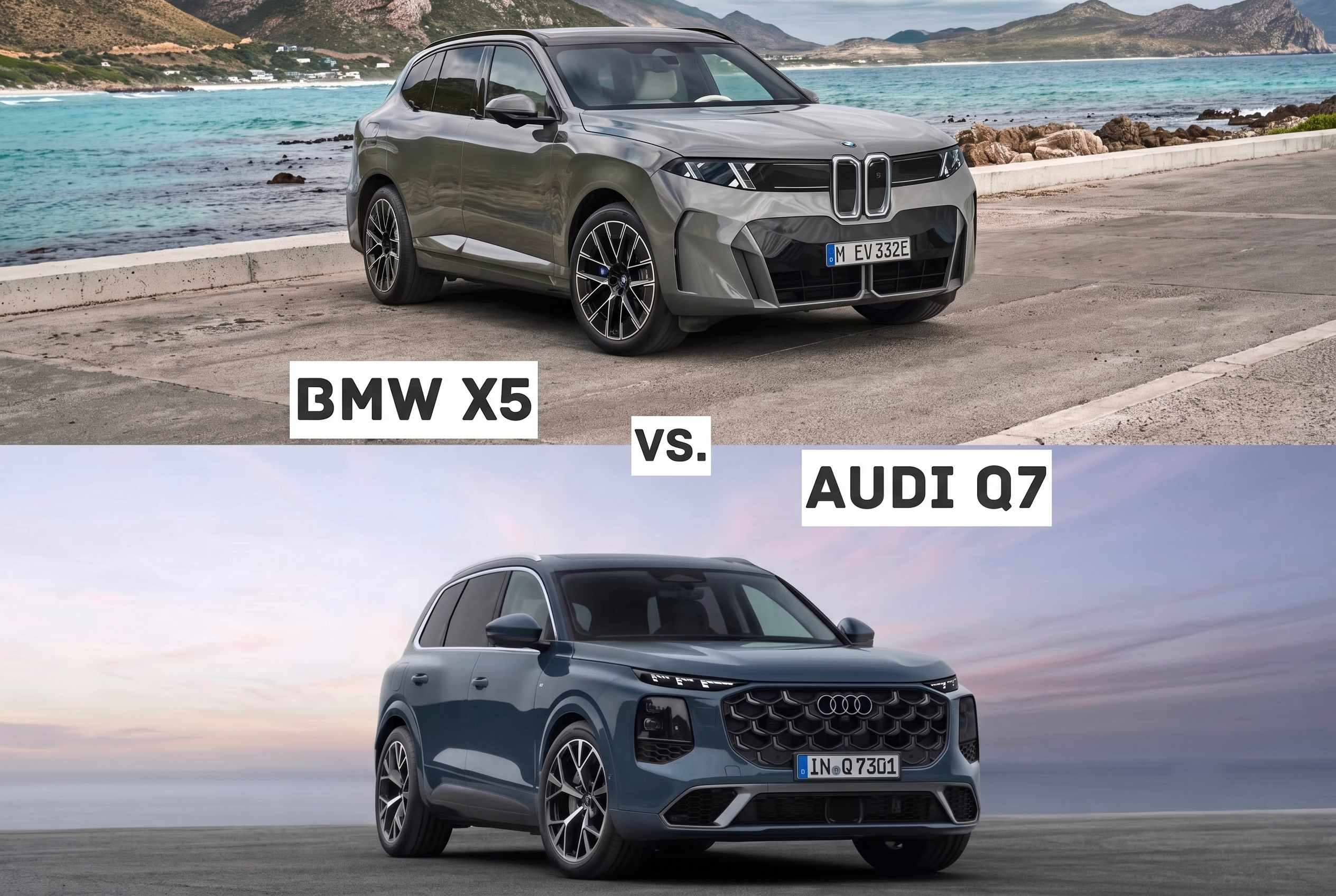 BMW X5 vs Audi Q7: comparativa de modelos 2026–2027