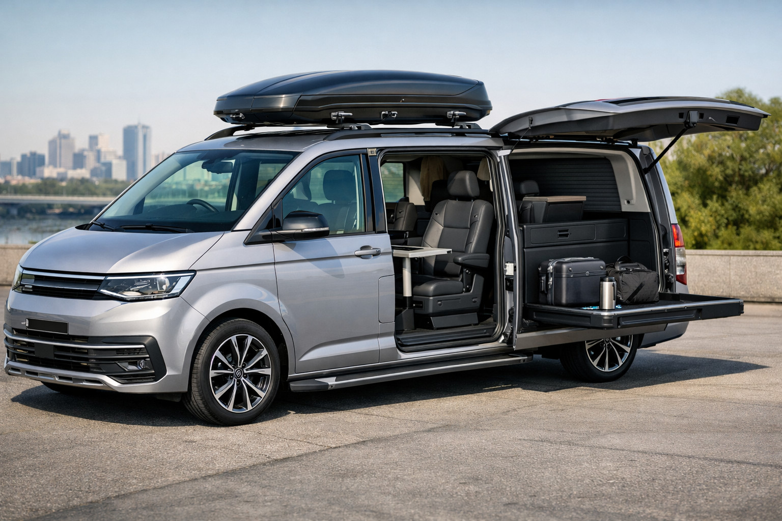 Paquete de mejoras para Volkswagen Transporter T7 para interurbano y negocio