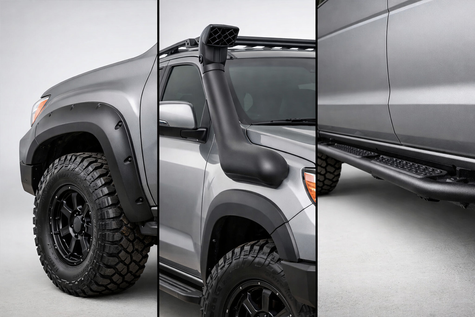 Qué accesorio off-road montar primero: Bushwackers, snorkel o estribos reforzados