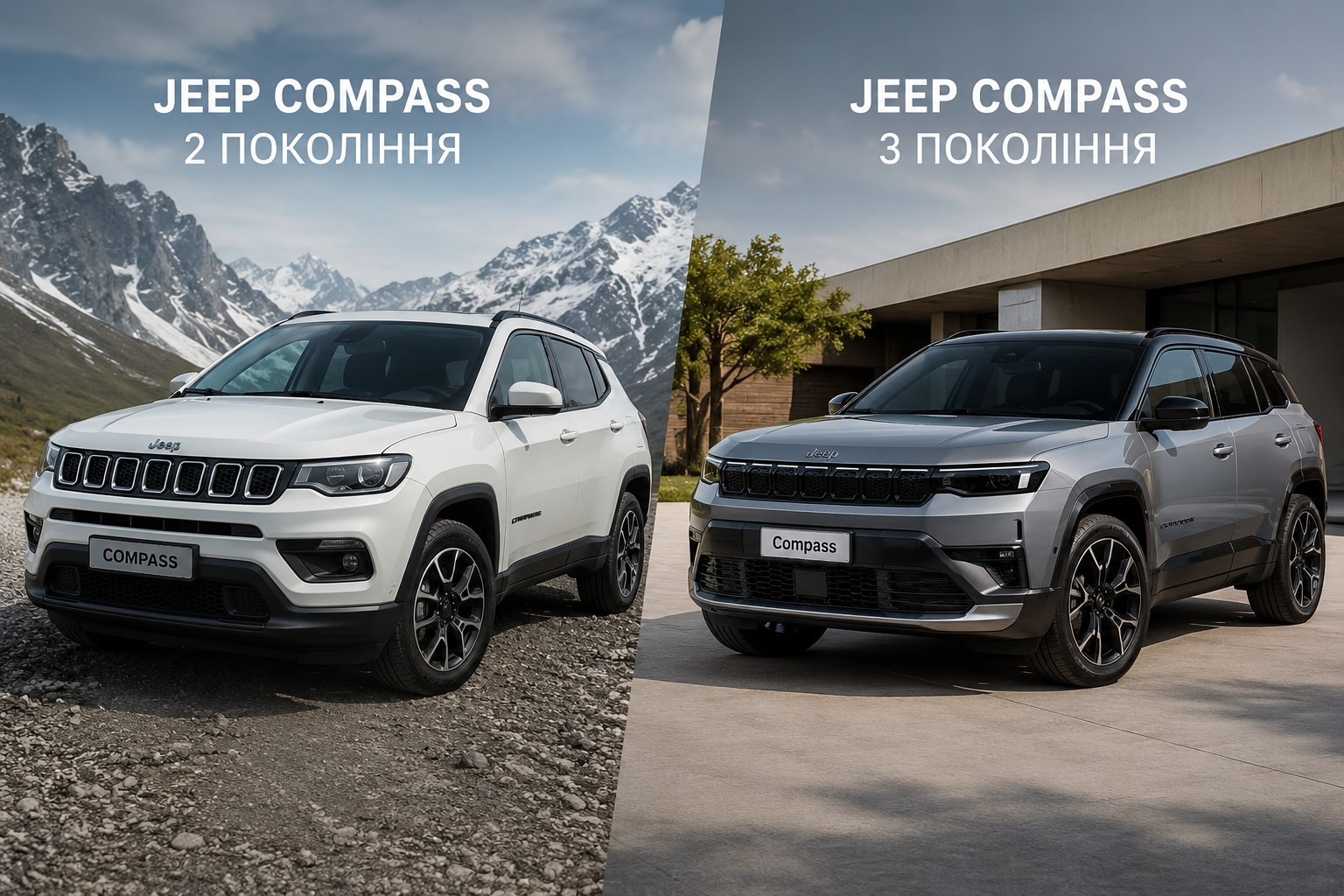 Nuevo Jeep Compass de 3.ª generación vs. Compass 2: comparativa detallada