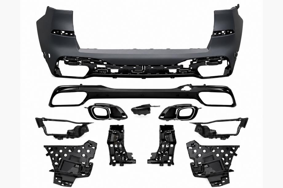 BMW X7 G07 2019- Paragolpes trasero M-Sport completo (2019-2023) Foto 16