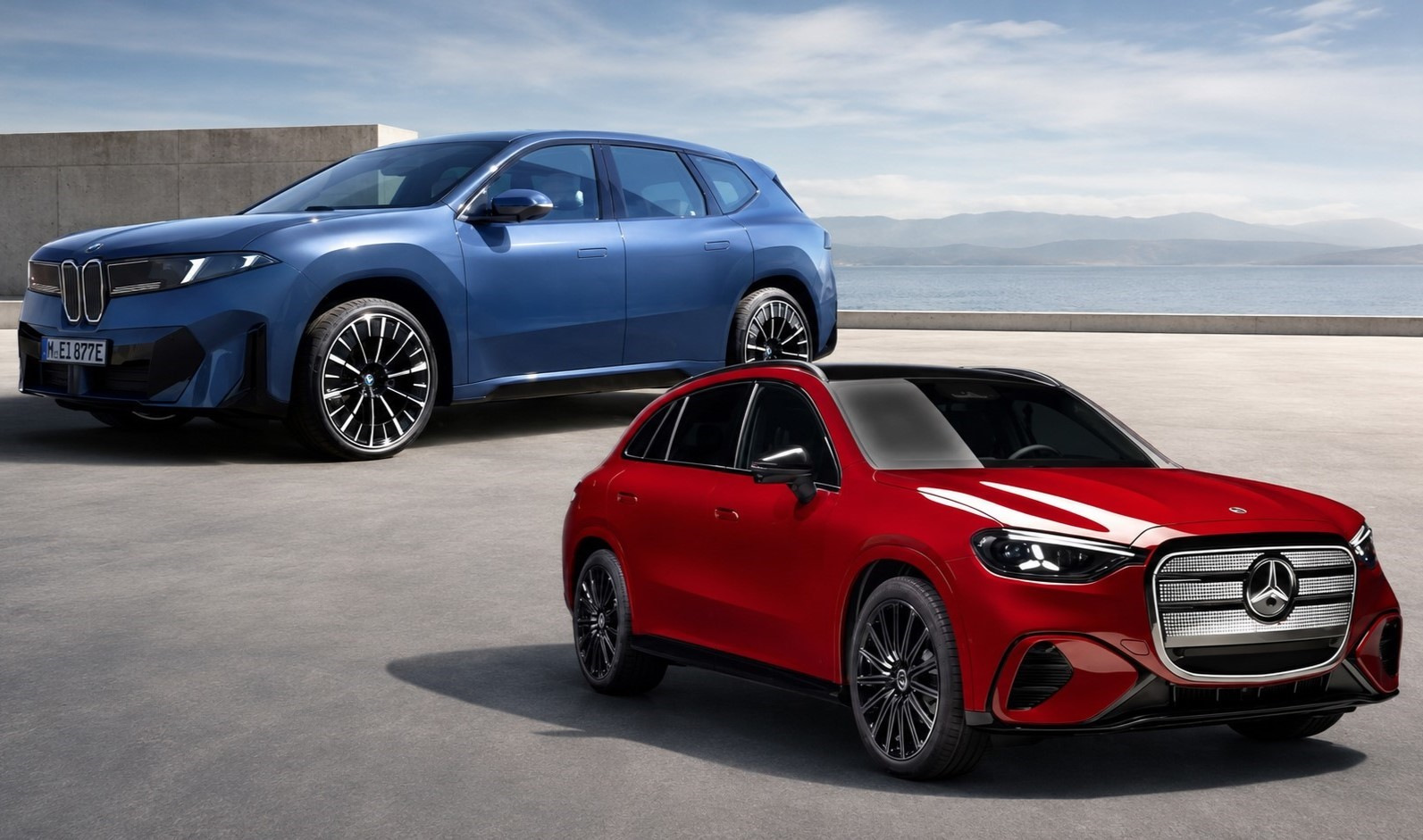 Mercedes-Benz GLC EQ 2027 vs BMW iX3 2027: ¿Qué SUV eléctrico de nueva generación es mejor?