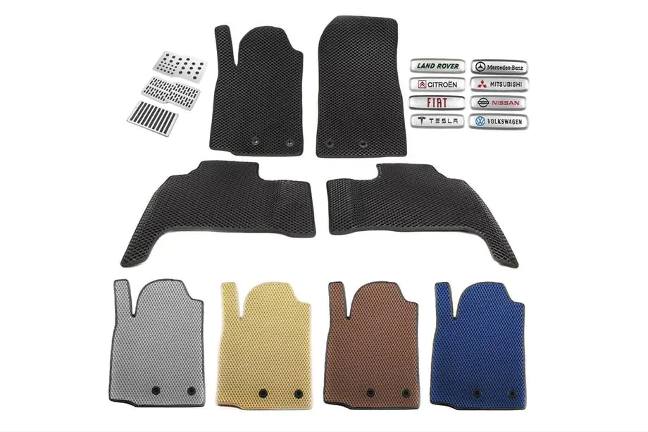 Toyota Rav 4 2013-2018 Alfombrillas EVA (Híbrido, Negro) Image