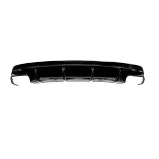 Outlet Difusor trasero Black (diseño CLA45 con embellecedores de escape) foto 1