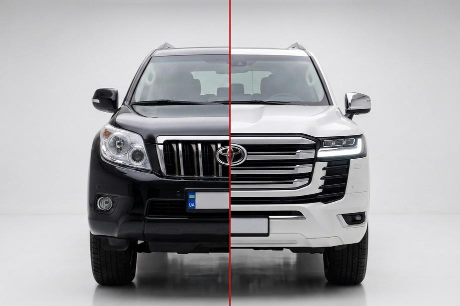 Toyota Land Cruiser Prado 150 2009-2023 Kit de carrocería facelift para LC 300 Foto 1