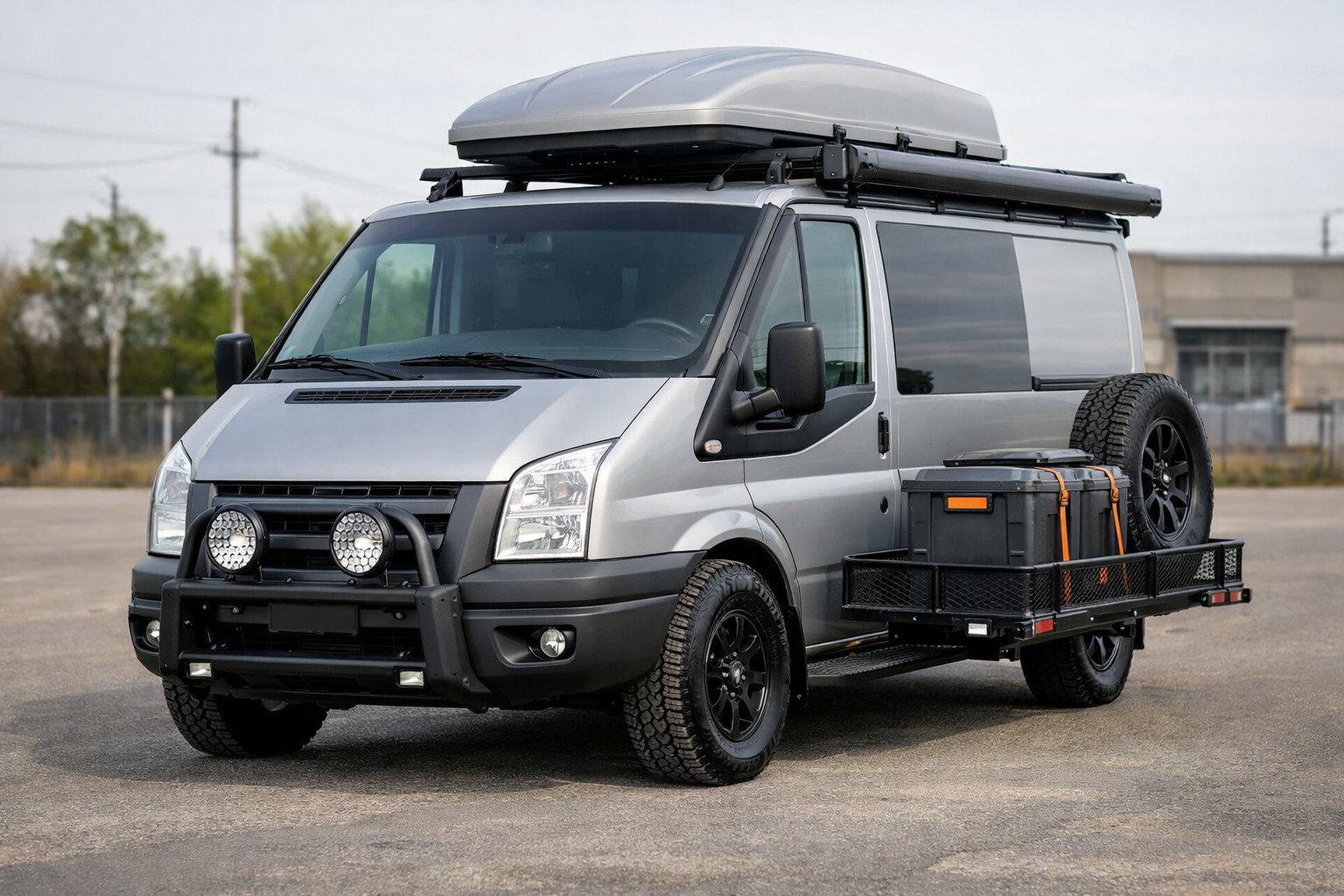 Mejora inicial del Ford Transit 2000-2014 para reparto y trayectos