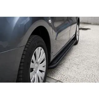 Estribos laterales Premium Black (2 uds., acero inoxidable) foto 1