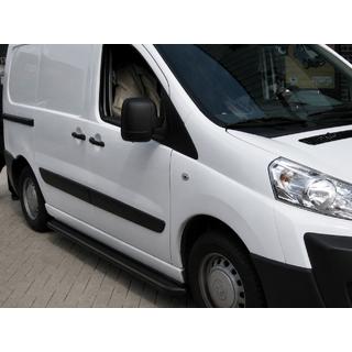 Estriberas laterales Premium Black (2 uds., acero inoxidable) foto 1