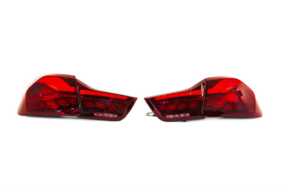 BMW 4 Series F32/F33/F36 2012-2020 Pilotos traseros M4 Style rojos Foto 2