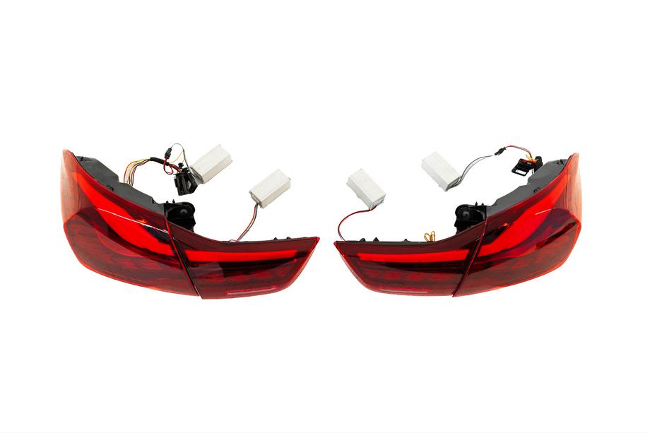 BMW 4 Series F32/F33/F36 2012-2020 Pilotos traseros M4 Style rojos Foto 3