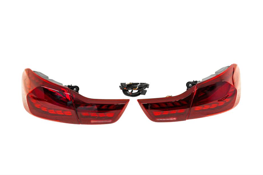 BMW 4 Series F32/F33/F36 2012-2020 Pilotos traseros GTS Style Red Foto 2