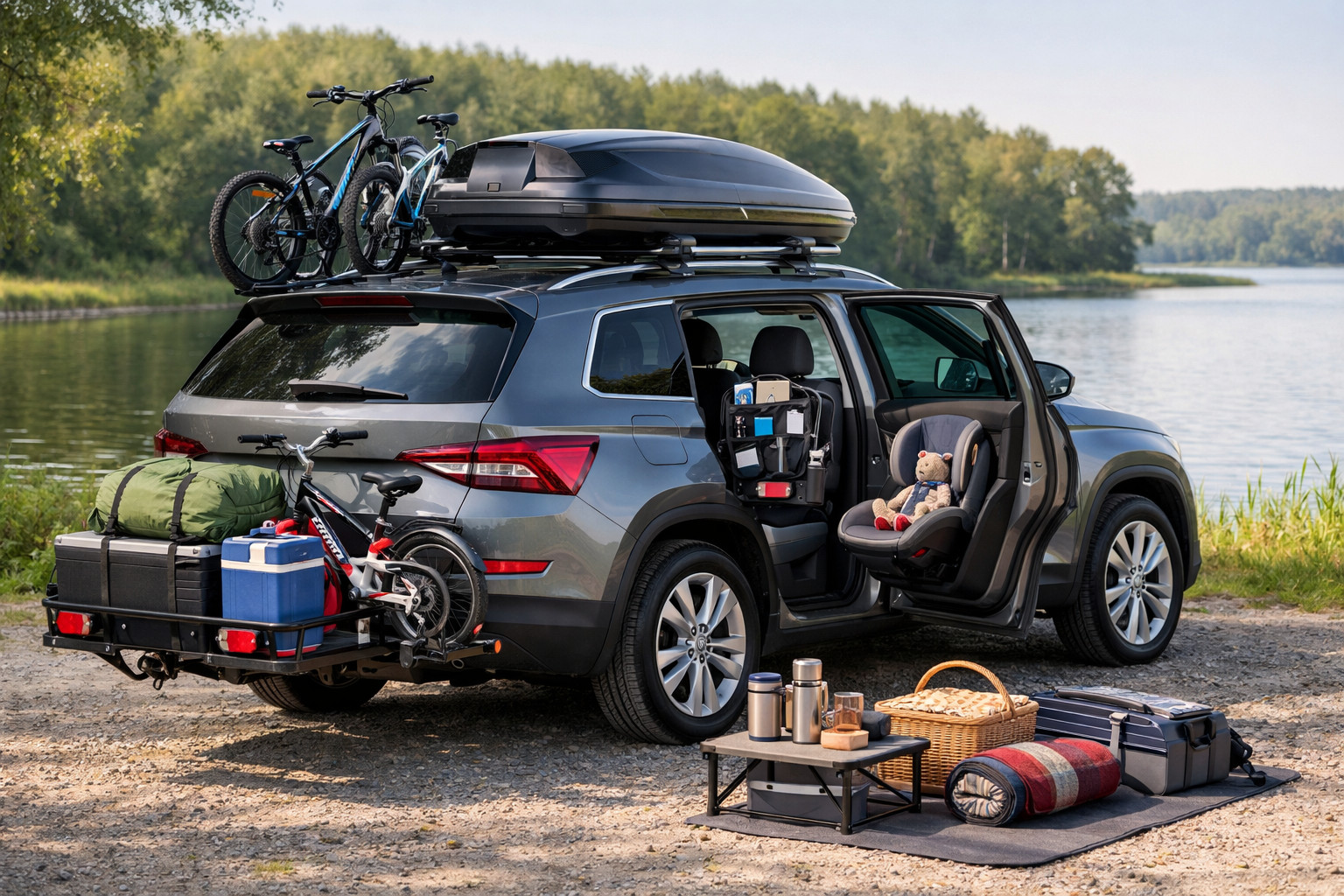 Skoda Kodiaq 2016-2023: paquete de mejoras para familia y equipaje