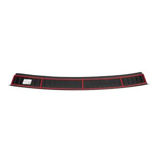 Embellecedor de parachoques trasero EuroCap (2014-2018, negro mate, ABS) foto 4