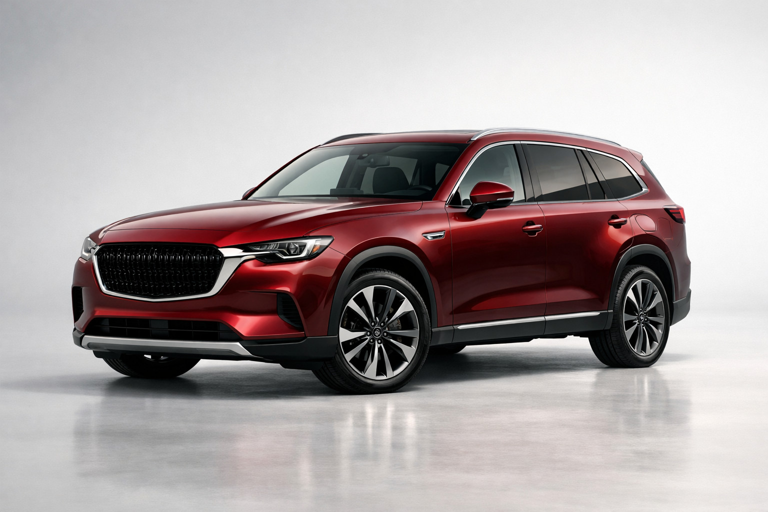 Prueba del Mazda CX-90: el SUV insignia de tres filas
