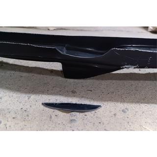Liquidación: Lip spoiler delantero DPT v2 (con aletas, para M5 Hamann, negro brillo) BMW 5 Series E60/E61 2003-2010 foto 2